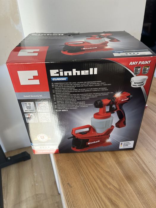 System natryskowy do lakierów/lazur/farb ściennych