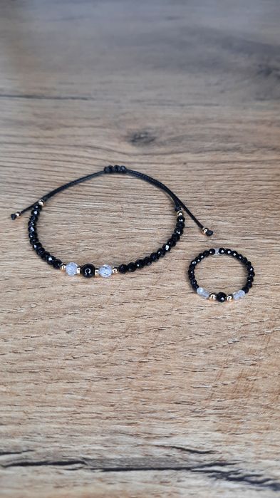 Zestaw bransoletka i pierścionek