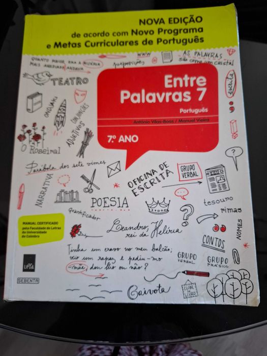 ENTRE PALAVRAS 7  - 7 º ano Português