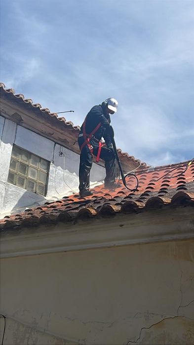 Limpeza Telhados/Reparação de infiltrações/Isolamentos todo o tipo / Pinturas Gerais/Remodelações
