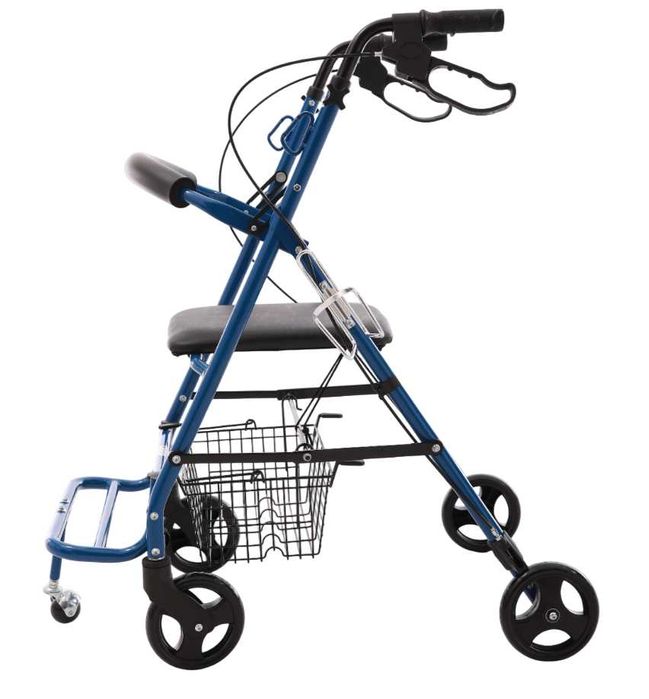 Роллатор ролер полегшений з підніжкою MED1-KY9148L