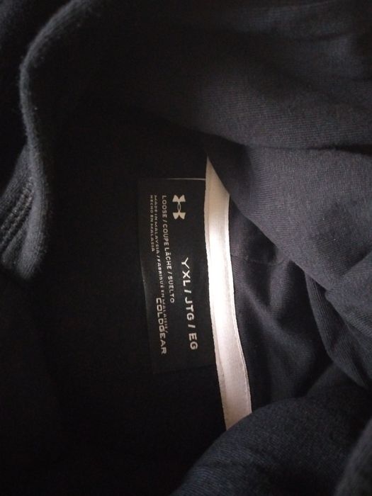 Bluza czarna chłopięca  meska xs/s