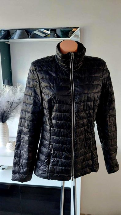 M / L kurtka pikowana czarna