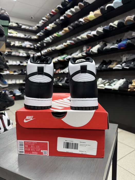 Кросівки Nike Dunk HI Retro DD1399-105 оригінал