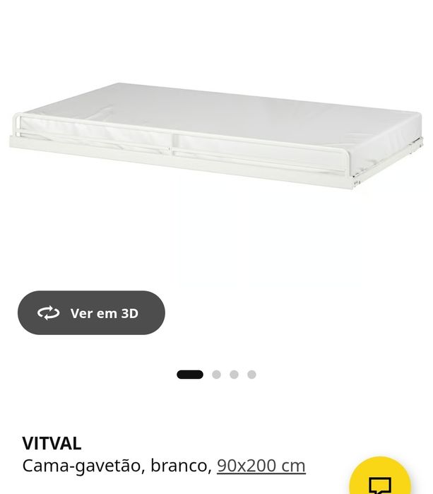 Cama gavetão IKEA
