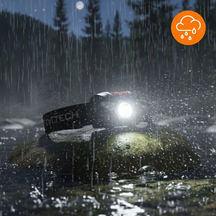 Latarka Czołowa Led Akumulator Czołówka Mocna Wodoodporna Lampa Usb-c