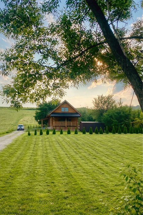 Domek sam na posesji  pod śliwką Noclegi Domki Bieszczady