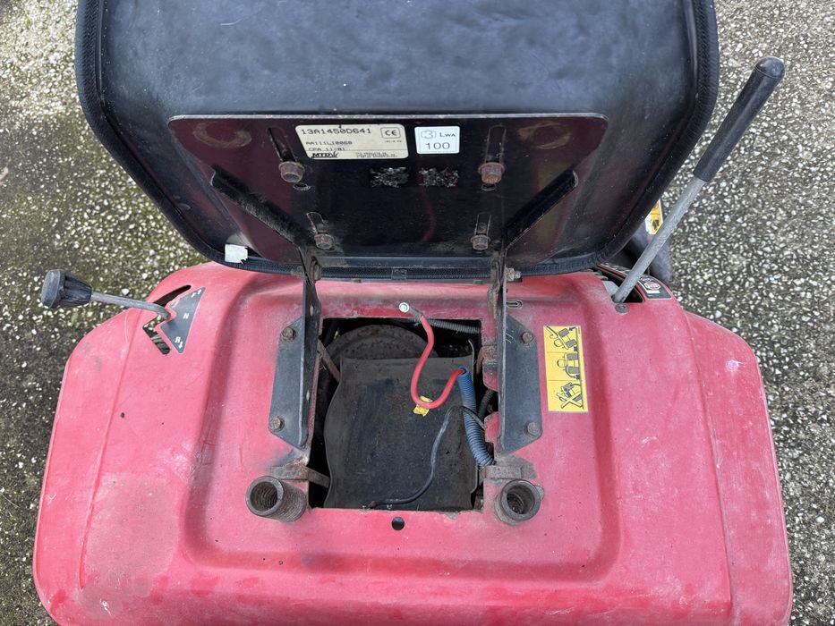 Trator Corta Relva Central Park