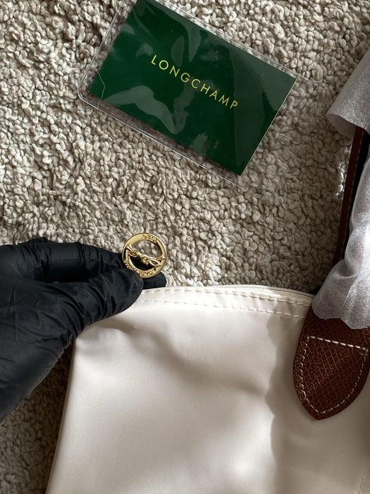 mala grande bege LONGCHAMP