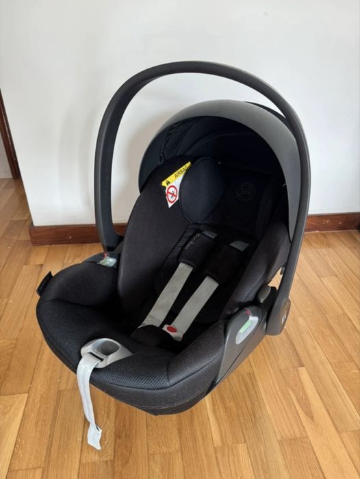 Ovo ou cadeirinha Cybex Cloud T i-Size plus em sepia black
