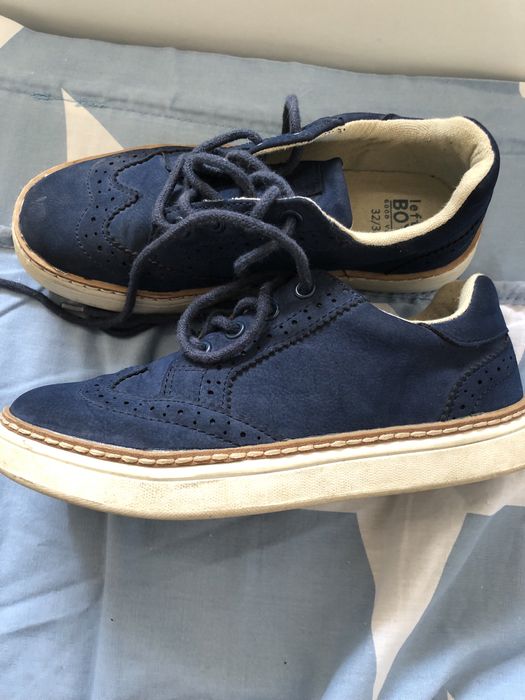 Sapatos de menino n33 azul marinho
