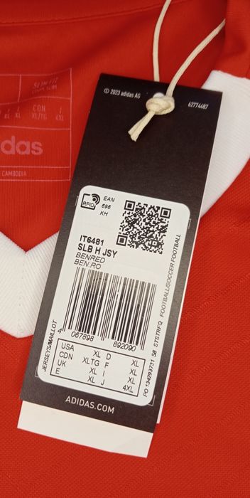 Camisola principal original SL Benfica 2024/2025