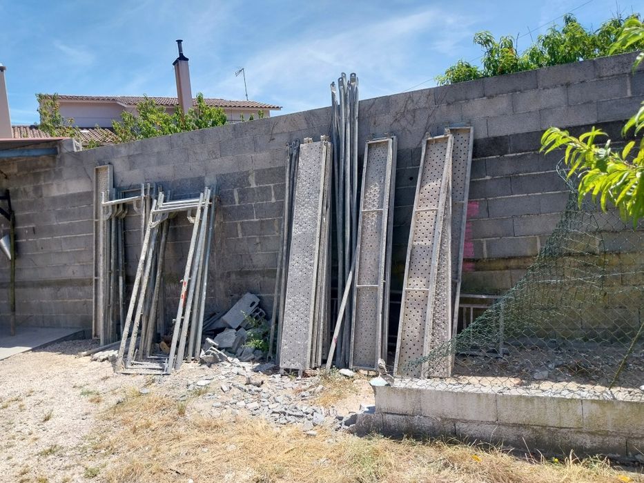 Andaimes galvanizados