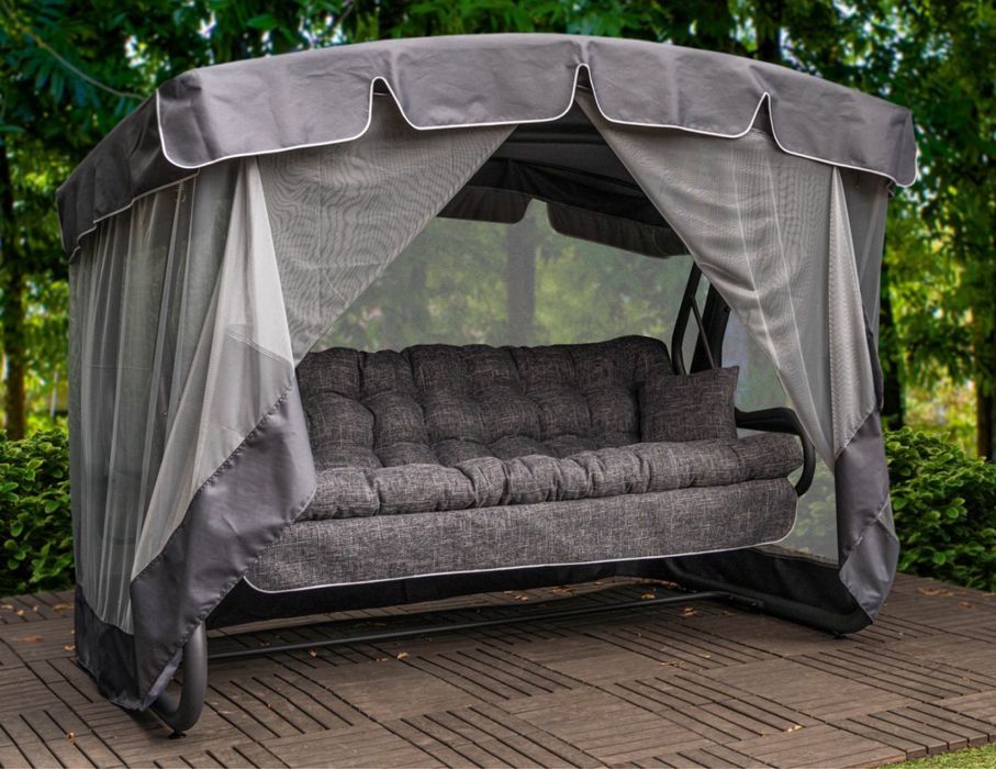 Гойдалка Садова - Феліція Стандар. Металева качеля розкладна. Виробник