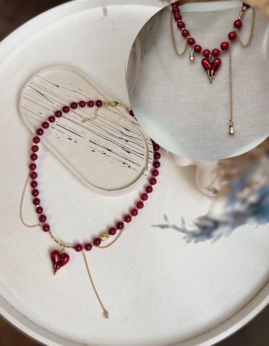 Прикраси ручної роботи , символ 2026 р , чокер , сережки , брелки