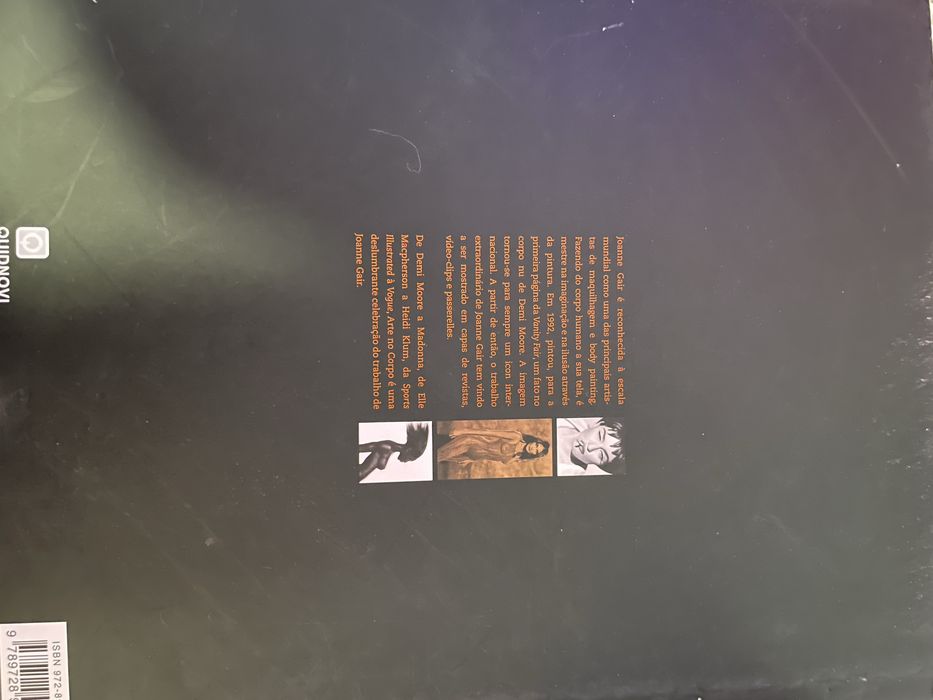 Arte no Corpo — Joanne Gair