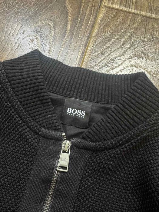 Чоловіча кофта на блискавці,чоловічий бомбер  Hugo Boss