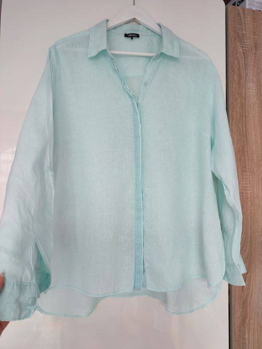 Damska koszula lniana 3XL