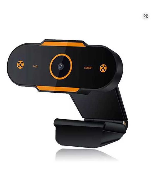 Веб-камера USB для компьютера 1080P Full HD с микрофоном.