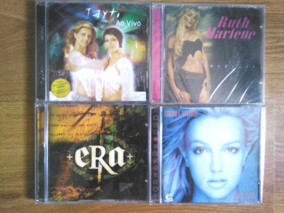 CDS originais The Corrs Silence 4 NOFX Mafalda Veiga Britney Spears