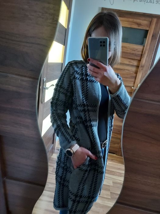 Kardigan narzutka sweterek płaszczyk