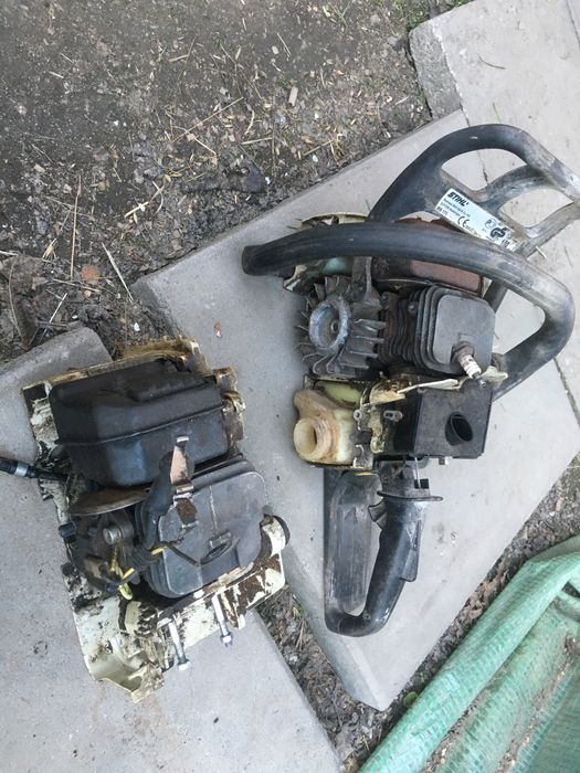 Piła spalinowa stihl ms 170 ms 180 części kartery cilinder wał