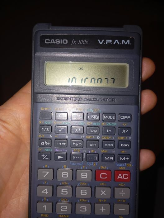 Casio Fx 100 para arranjar