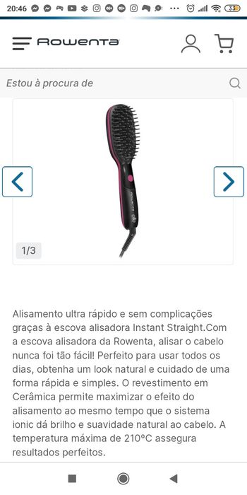 Escova Rowenta pro no