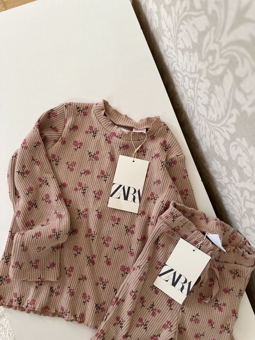 Теплий костюм на флісі Zara, Adidas розмір 3-4 роки 104 см
