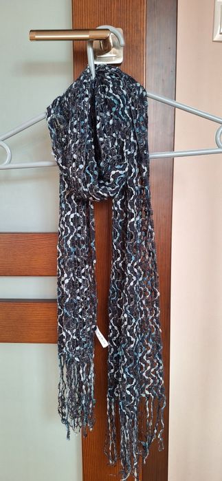 Apaszka 175/27cm viskoza moher CC CHANEL