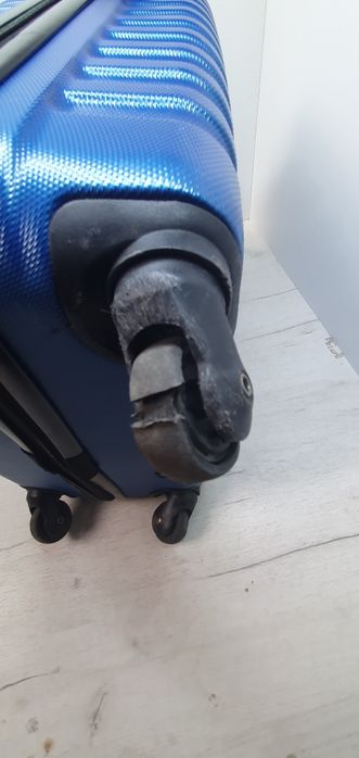 Wittchen walizka kabinowa z ABS-u, niebieska