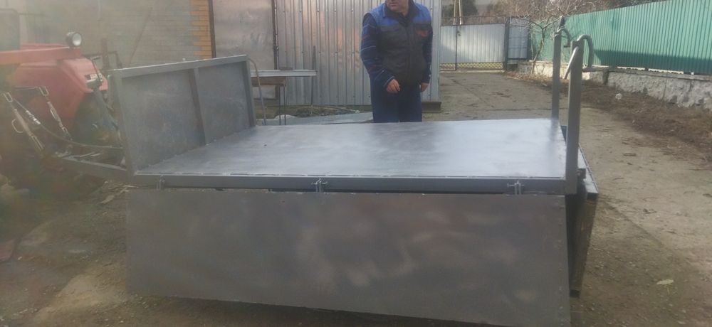 Причіп-самоскид саморобний, прицеп