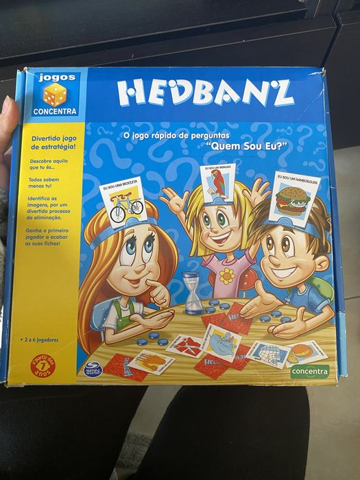 Hedbanz Jogo de Tabuleiro