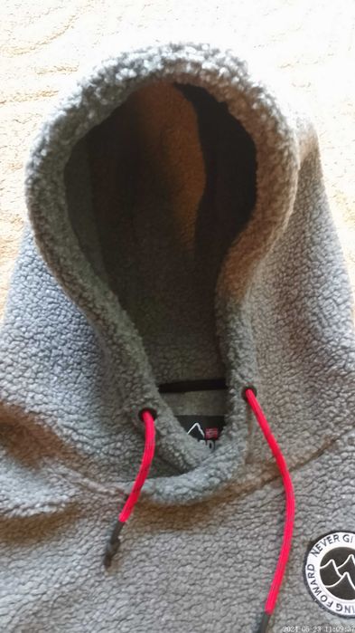 Bluza z Kapturem Varde Szara XL Nowa