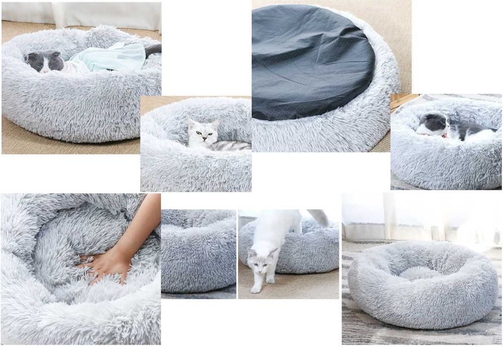 Pluszowe mięciutkie legowisko dla psa, kota 60cm IIv144