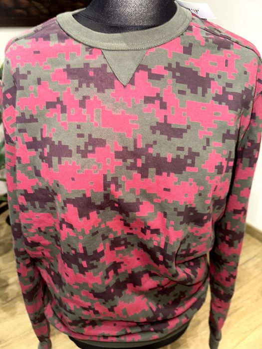 Montlimart bluza khaki i róż S