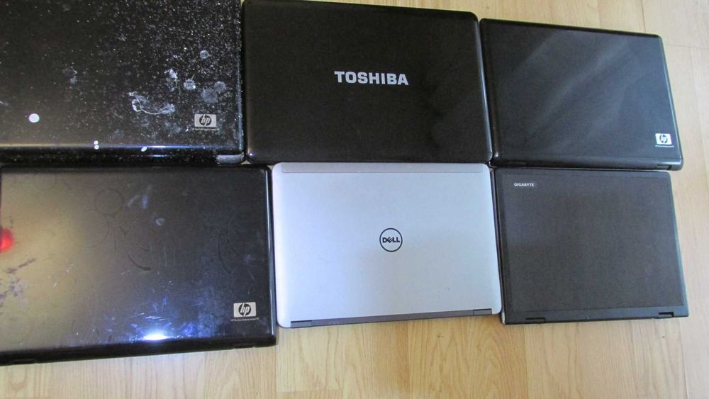 Laptopy 6 szt Hp Toshiba Dell Gigabite