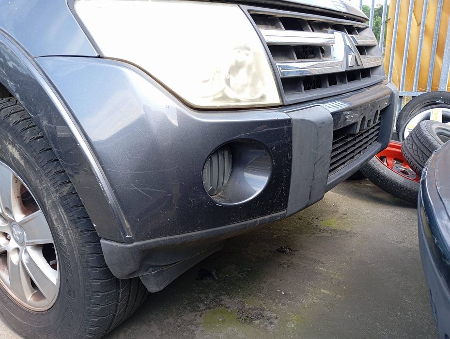 mitsubishi pajero 4 iv przód zderzak lampa maska błotnik atrapa a72 a72b