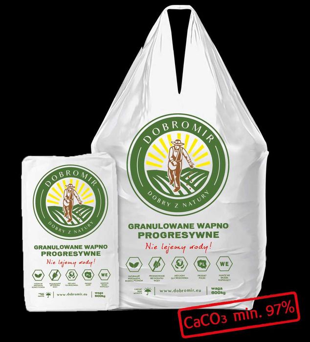 DOBROMIR -granulowane wapno progresywne węglanowe.