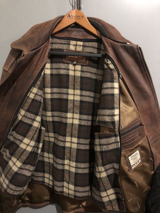 Куртка HD шкіряна стан новоі