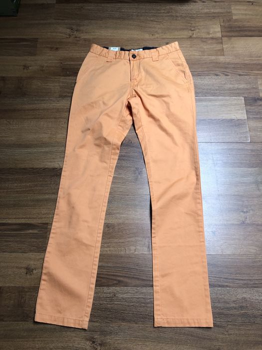 Spodnie pomarańczowe  cubus denim 28 s chino