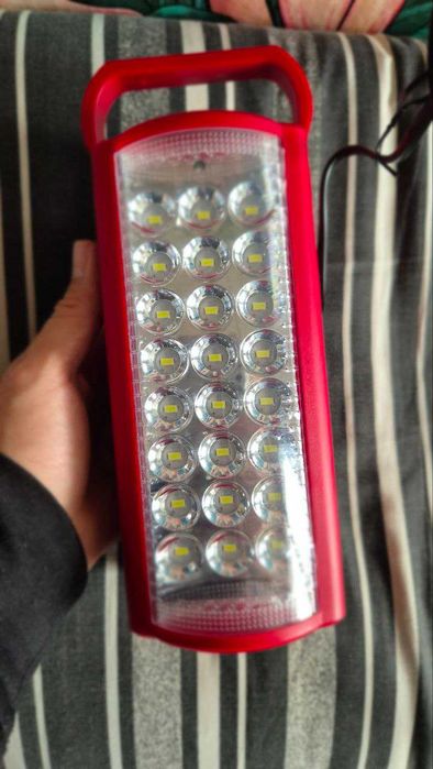 Ліхтар Almina DL-2424 з повербанком 3000 mAh. Фонарь Power Bank LED