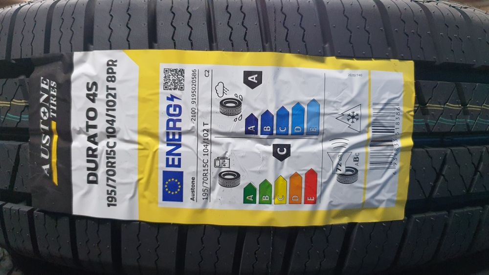 195/70 R15C NOWE opony całoroczne Austone ! NOWE