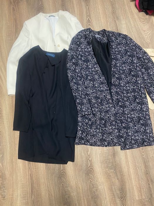 Лот вещей 41 шт  джинсы , кофты , футболки , куртки , пальто )