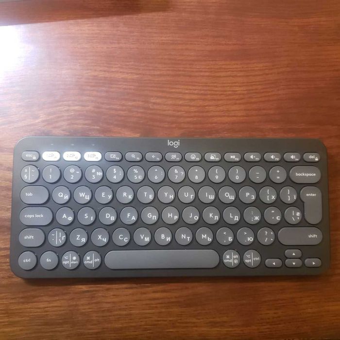 Logitech Pebble Keys 2 K380s Graphite, 23 мicяцiв гарантiя