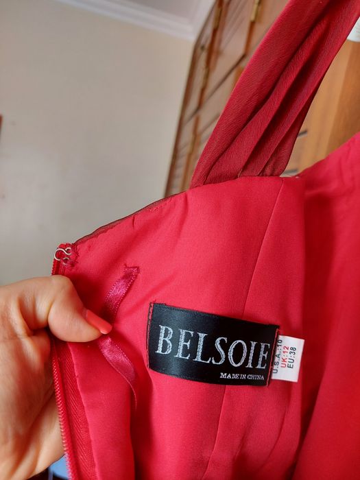 Vestido de cerimónia vermelho