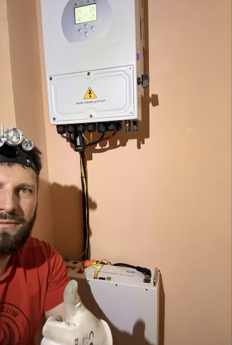 DEYE продаж встановлення монтаж інверторів та акб, термінов. без черги