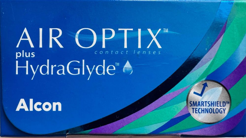 AIR OPTIX Plus HydraGlyde, soczewki miesięczne, -6.00 - 6 szt.
