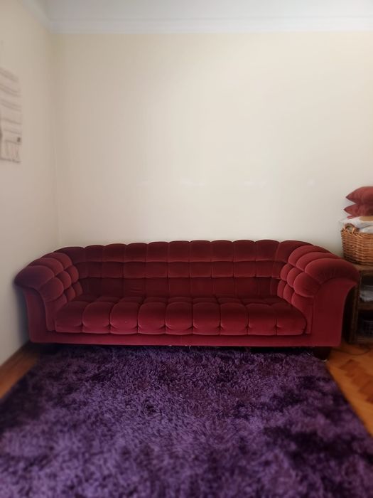 Conjunto Sofá e Carpete