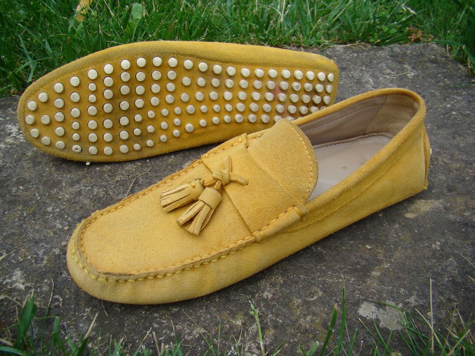 Кожаные Mокасины ZARA 42 - 41р.  Оригинал !TOD'S